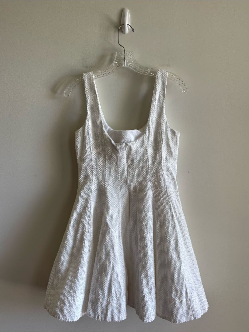 STAUD Wells Textured Mini Dress - Picture 5 of 12